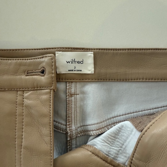 Wilfred leather pants - Picture 3 of 4